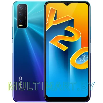 Смартфон Vivo Y20 (синий туман)